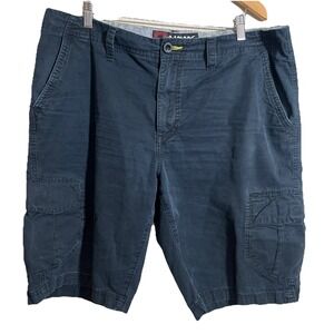 Tony Hawk Black Cargo Shorts Outdoor Casual Everyday Activewear Mens Size 36